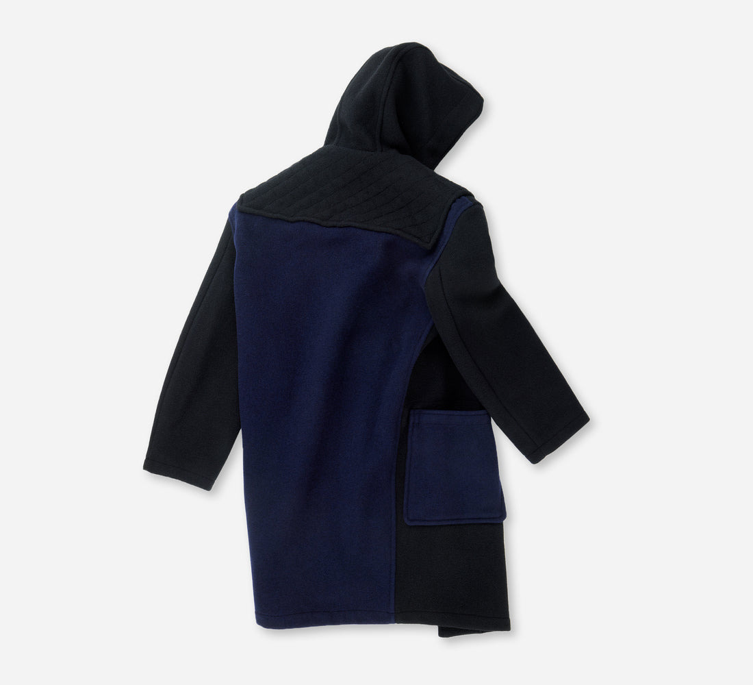 Gloverall for 3sixteen - Two-Tone Monty Duffel Coat - 3