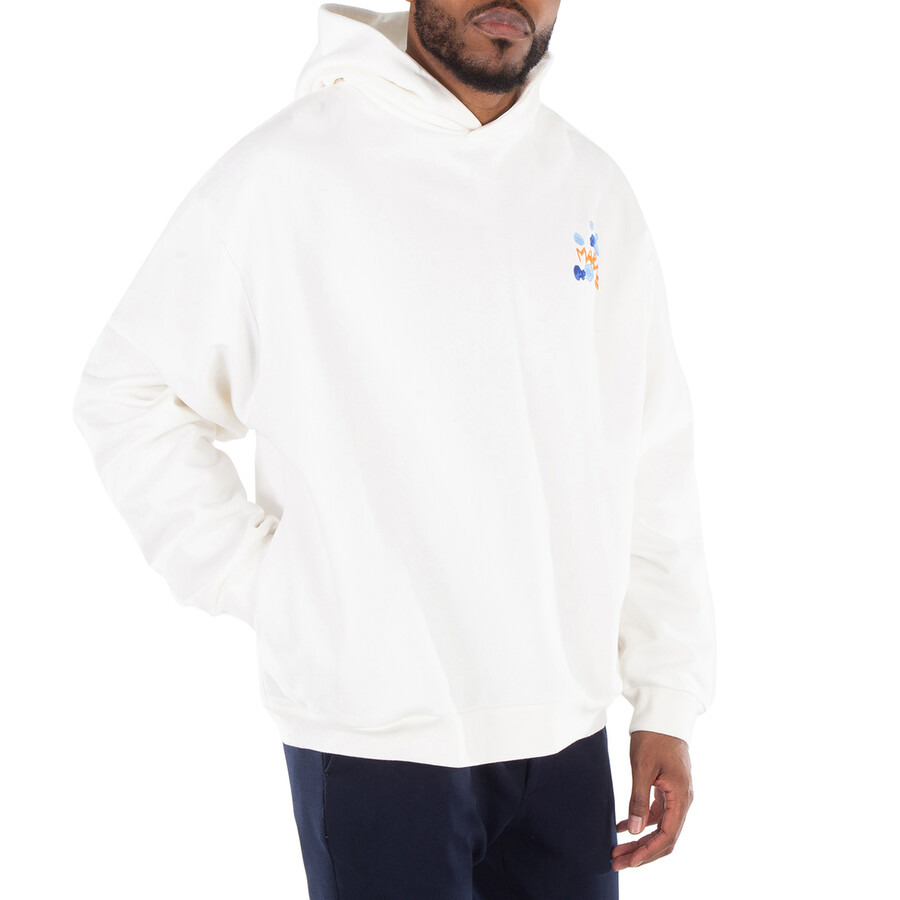 Marni Dripping Flower Cotton Hoodie - 2