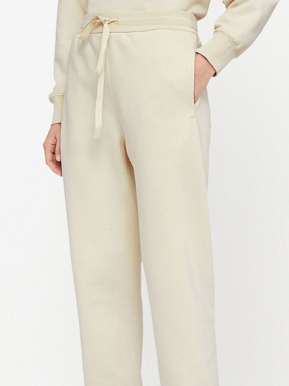 jersey drawstring-waist sweatpants - 5
