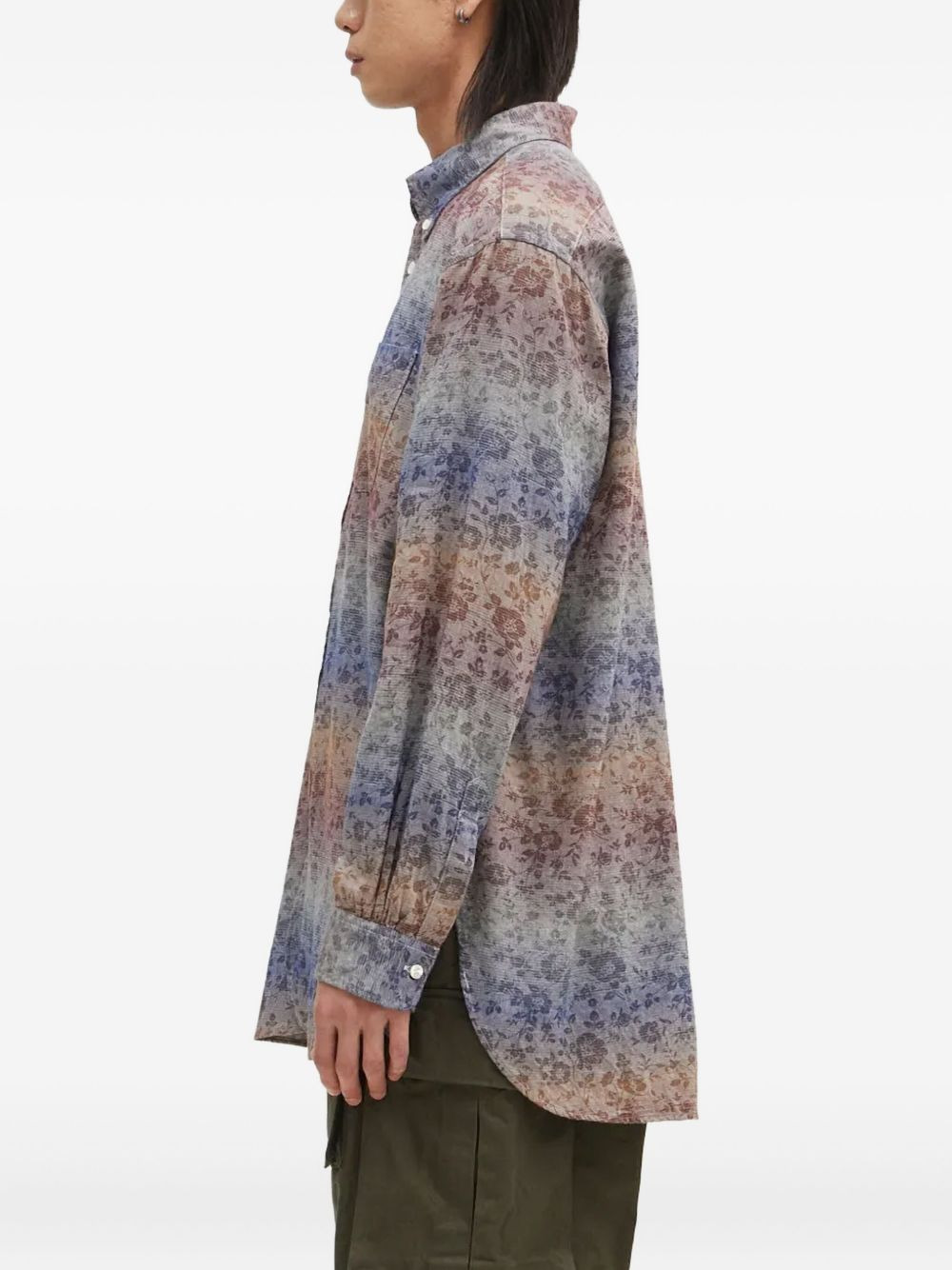 floral-pattern shirt - 2
