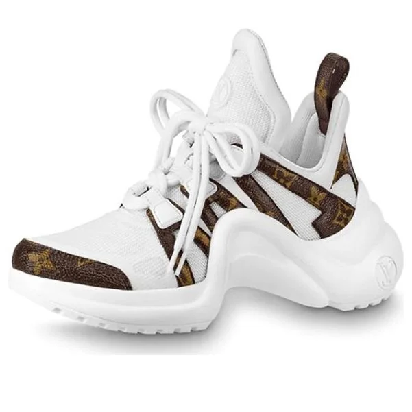 (WMNS) LOUIS VUITTON LV Archlight Sports Shoes 'White Black' 1A43KV - 1