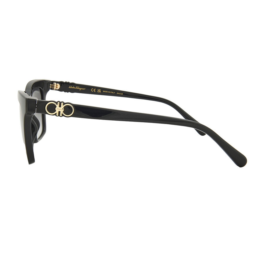 Salvatore Ferragamo Grey Rectangular Ladies Sunglasses SF1027S 001 55 - 4
