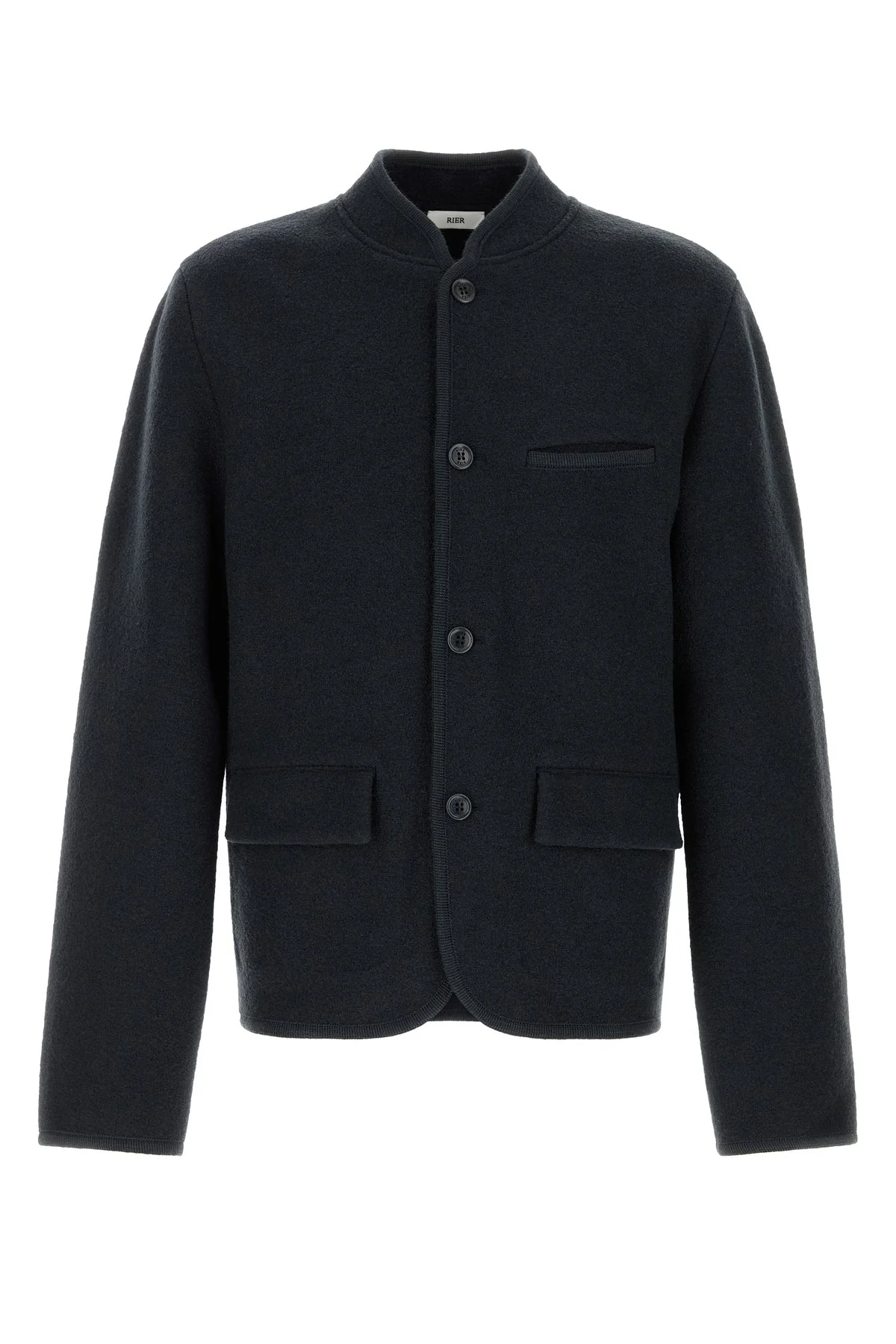 Blue wool jacket - 1