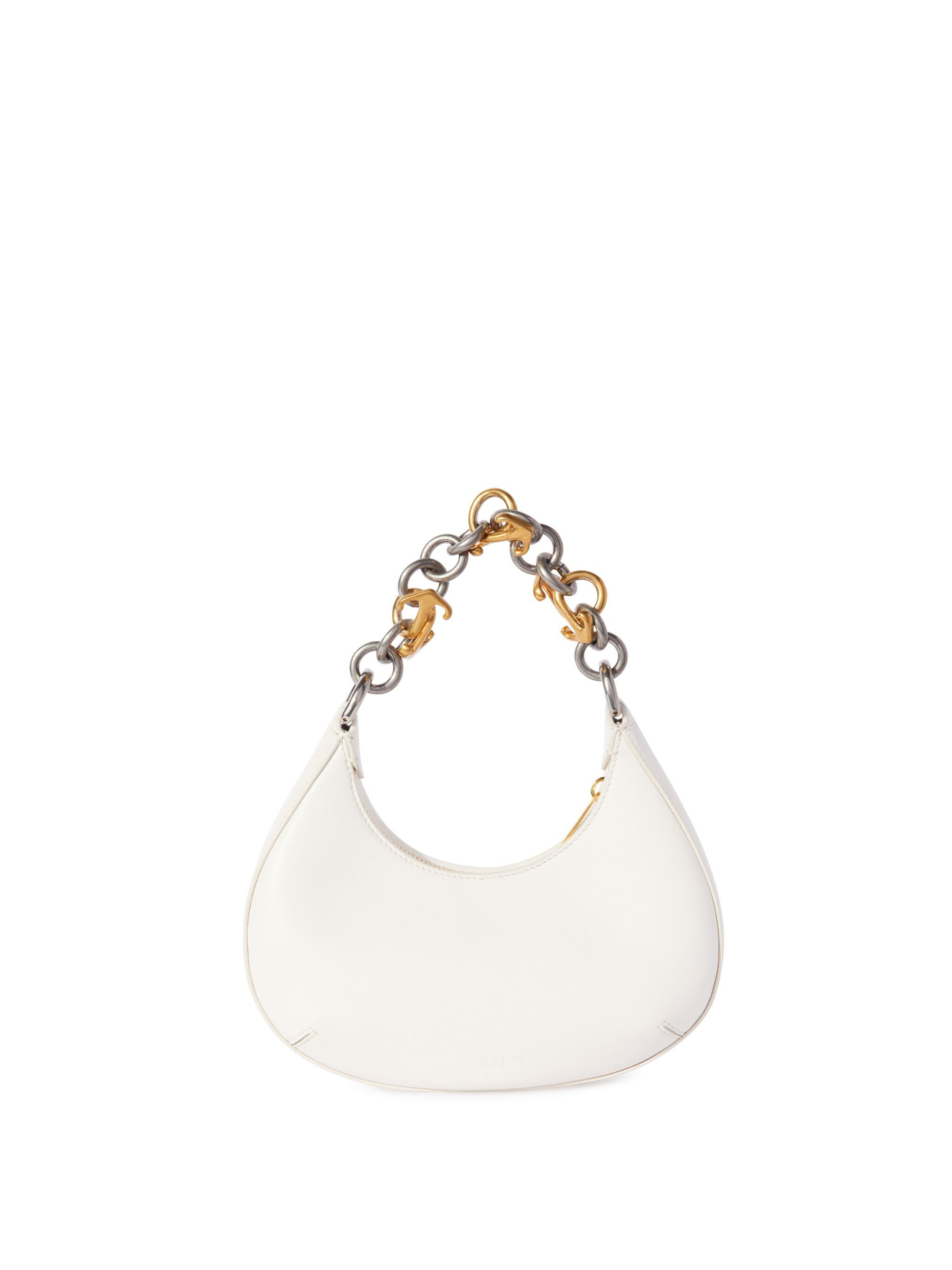 White Hemisphere Shoulder Bag - 4
