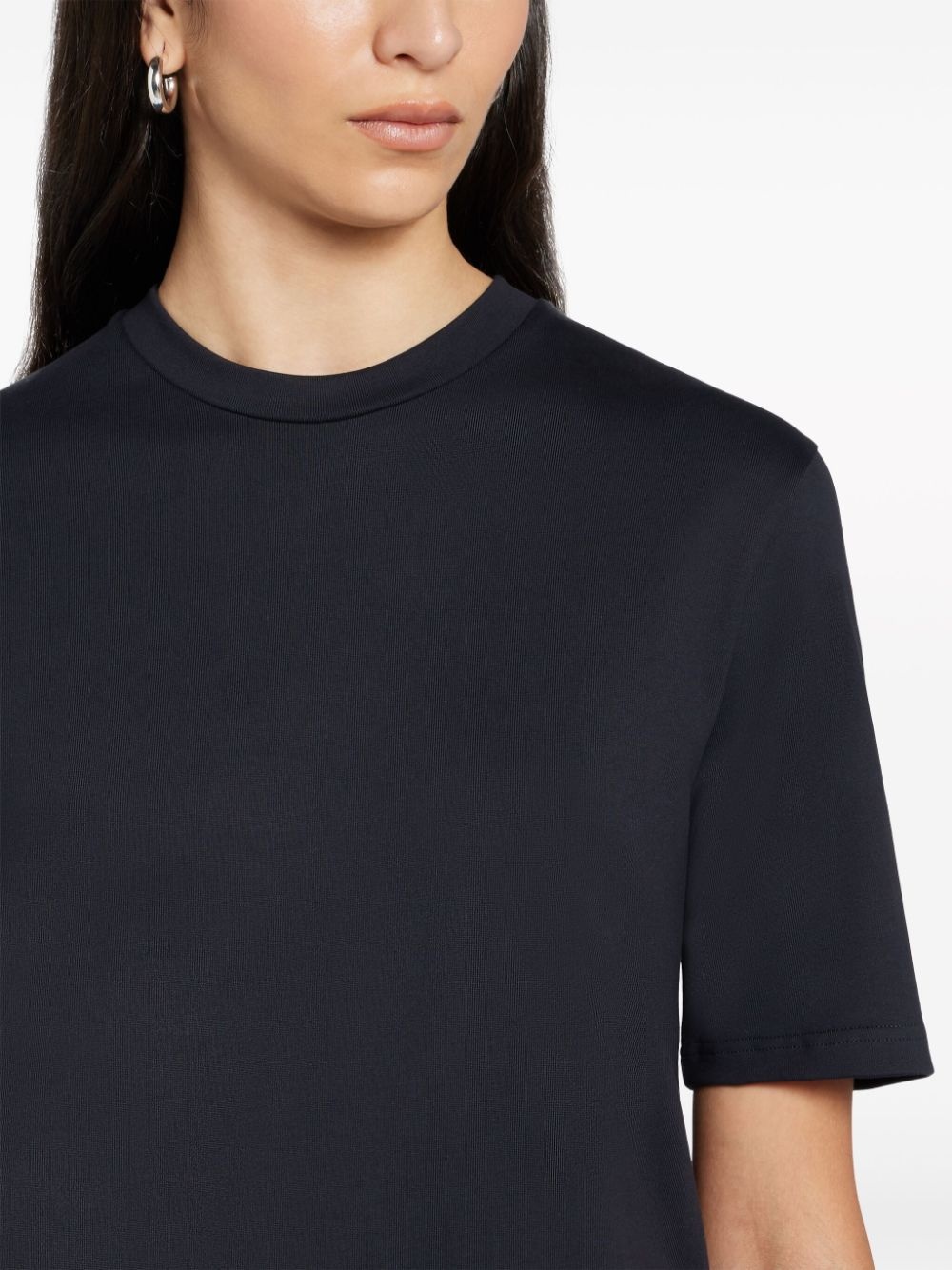 logo-plaque cotton T-shirt - 5