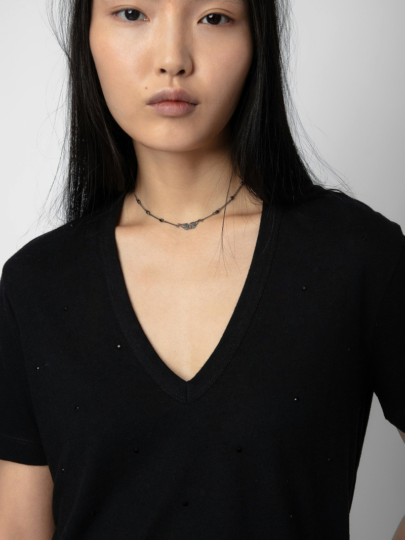 Wassa Diamanté T-shirt 4