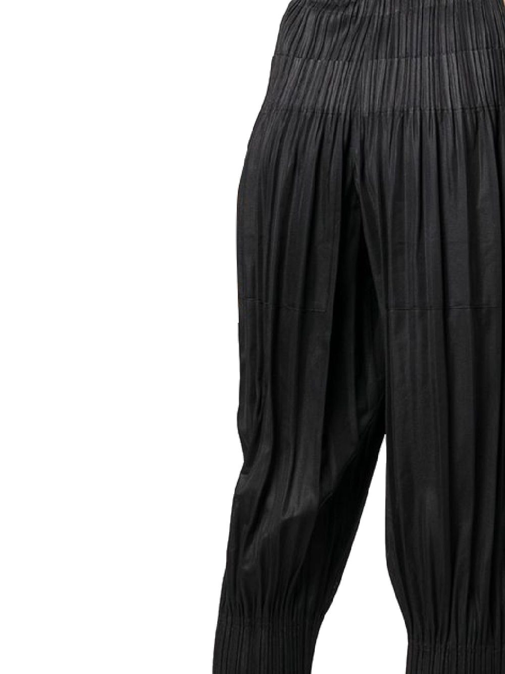 pleated-panel trousers - 3