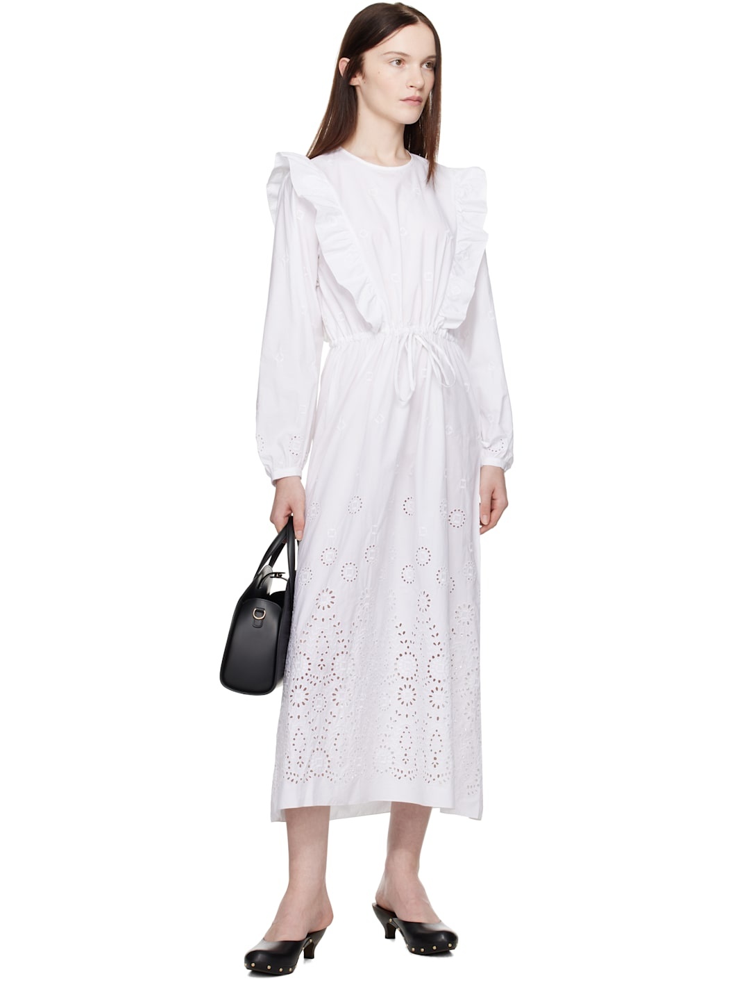 White Ginger Midi Dress - 4