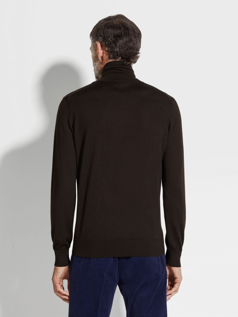 DARK BROWN CASHSETA TURTLENECK 5
