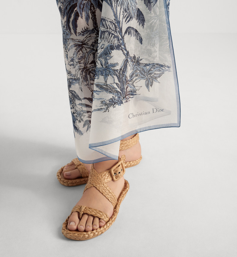 Dioriviera Toile de Jouy Palms Sarong 4