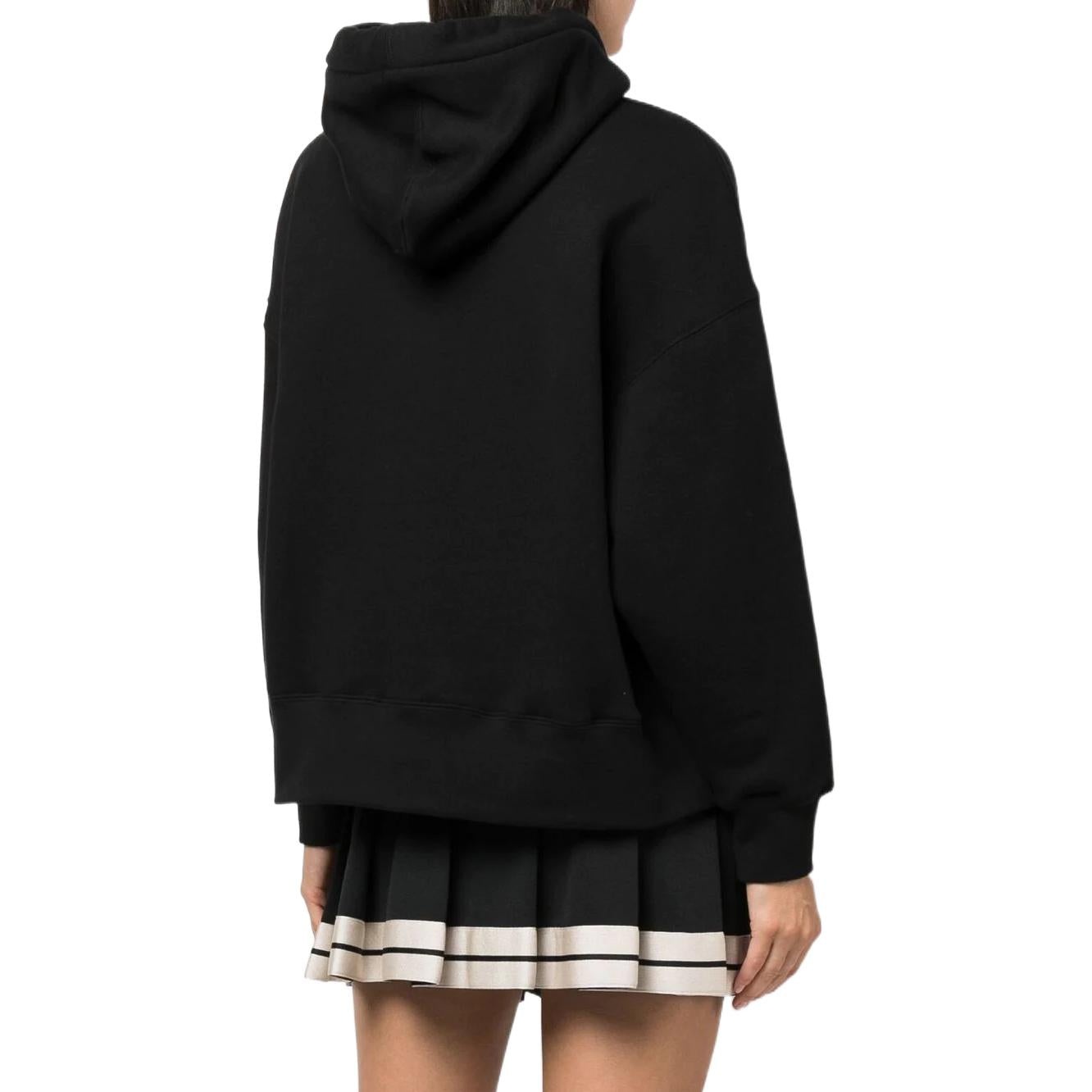 (WMNS) Palm Angels Gold Sequins Bear Hoodie 'Black Gold' PWBB023F22FLE0041076 - 2