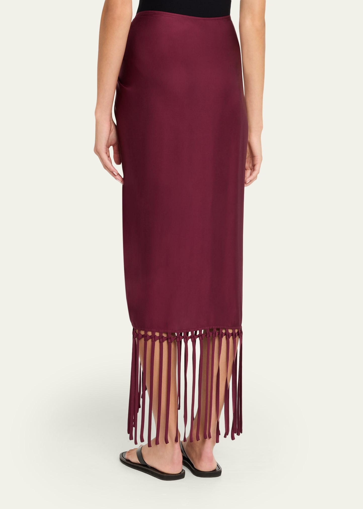 Elara Fringe-Trim Pareo Coverup - 3