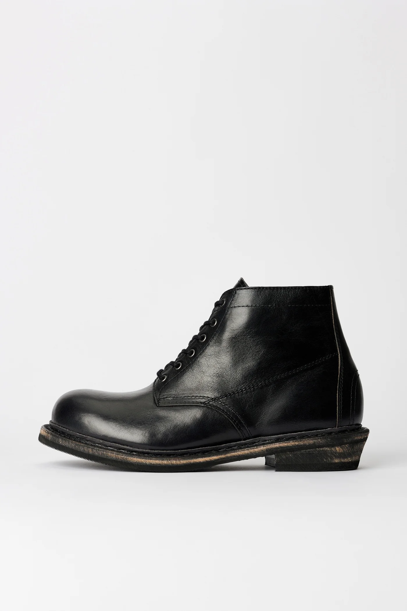 Cortege Boot Deep Black Leather - 1