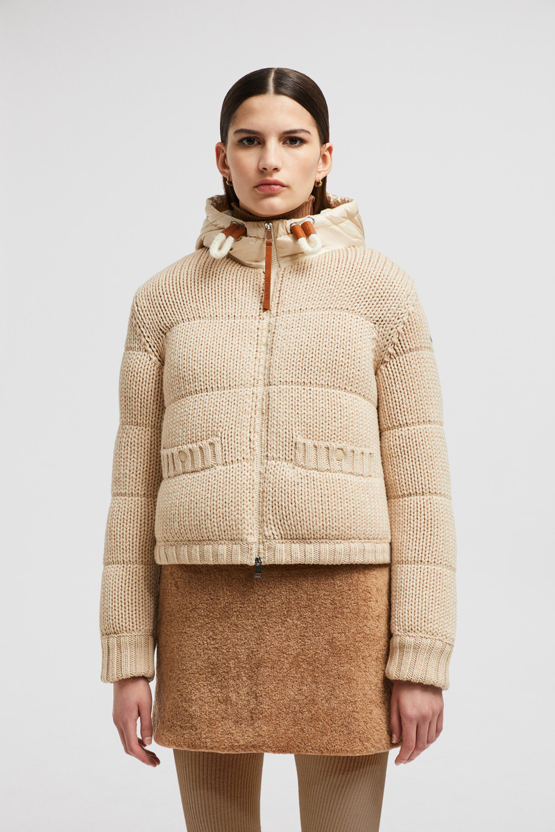 Padded Wool Zip-Up Hoodie 3