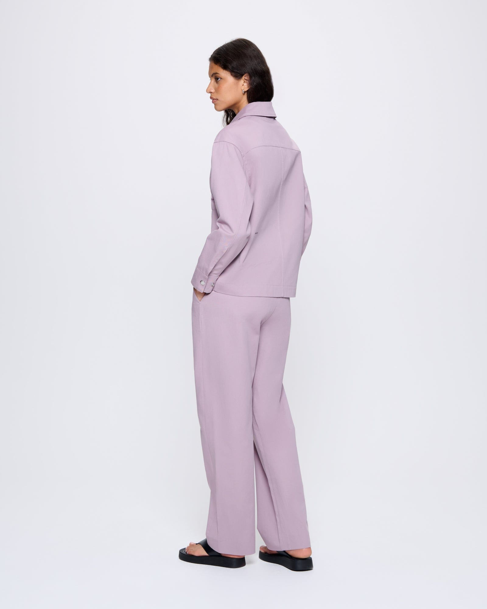 Women's DNA Utility Trousers - Raisin Purple - 3
