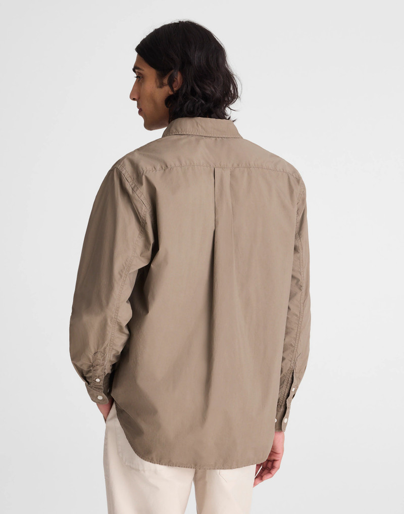 Madewell Button-Up Shirt in Crisp Poplin outlook