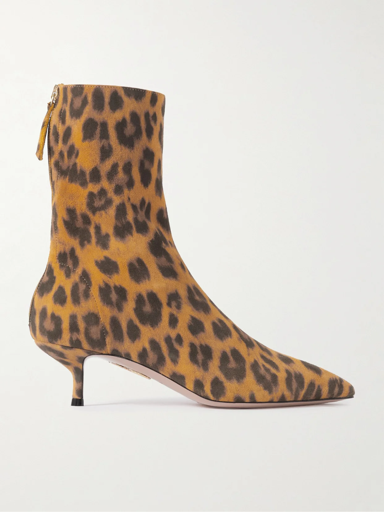 Montmartre 50 Leopard-print Suede Ankle Boots - 1