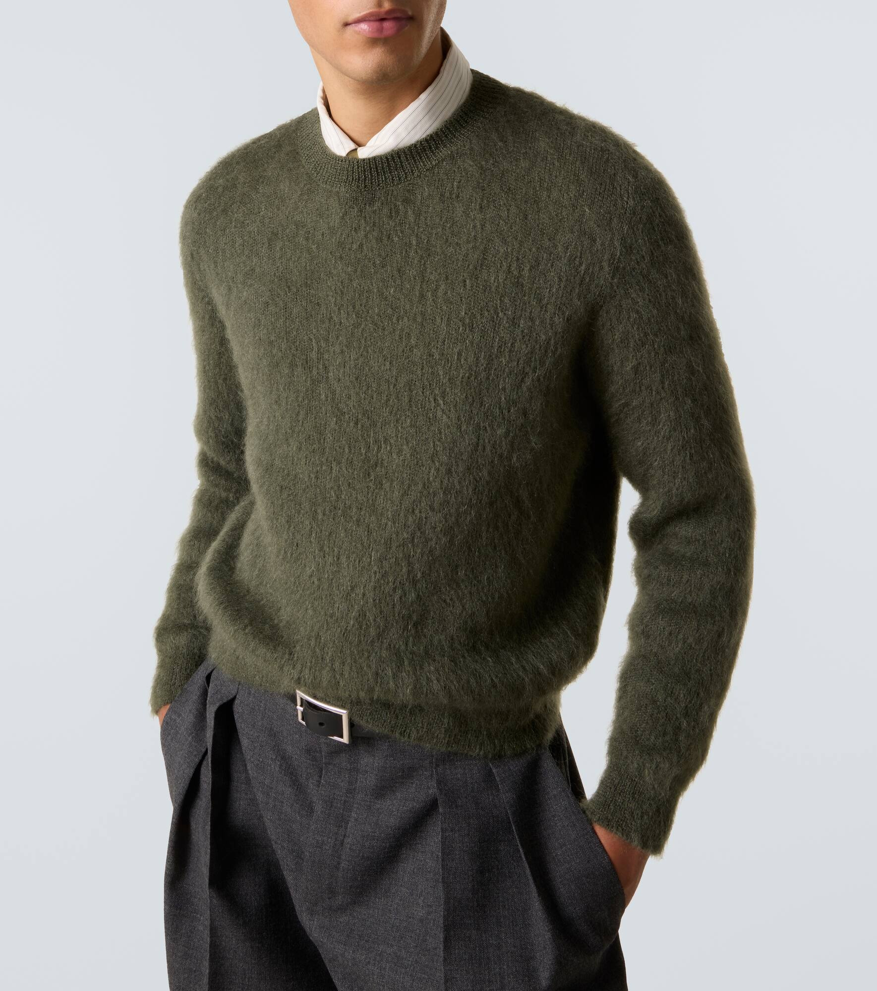 Mohair and wool-blend sweater - 5