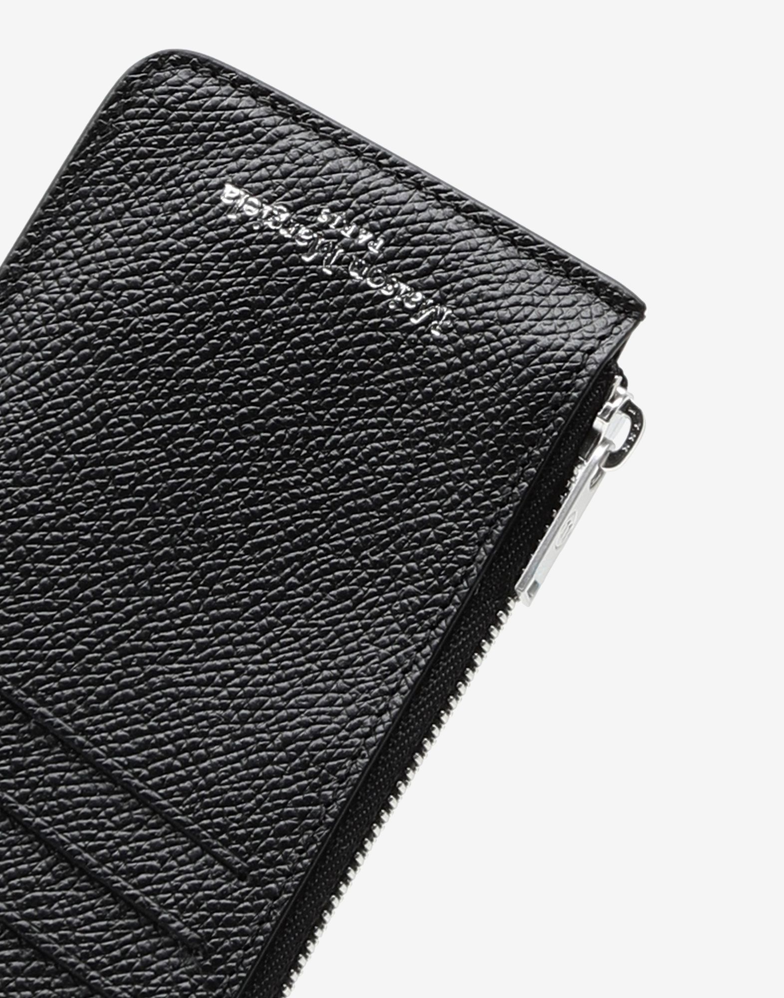 Grainy leather cardholder - 4