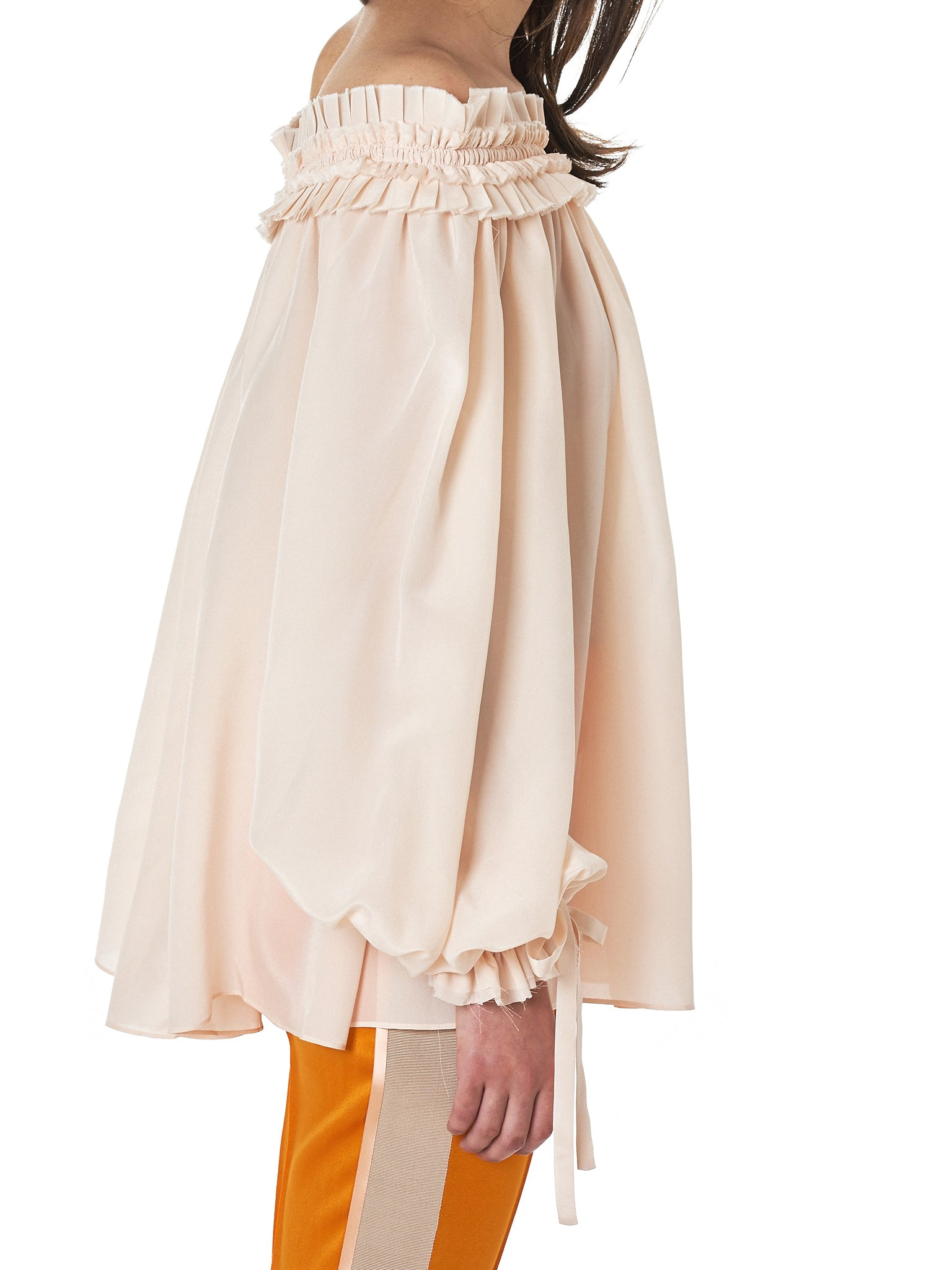 Layered Ruffle Blouse - 4