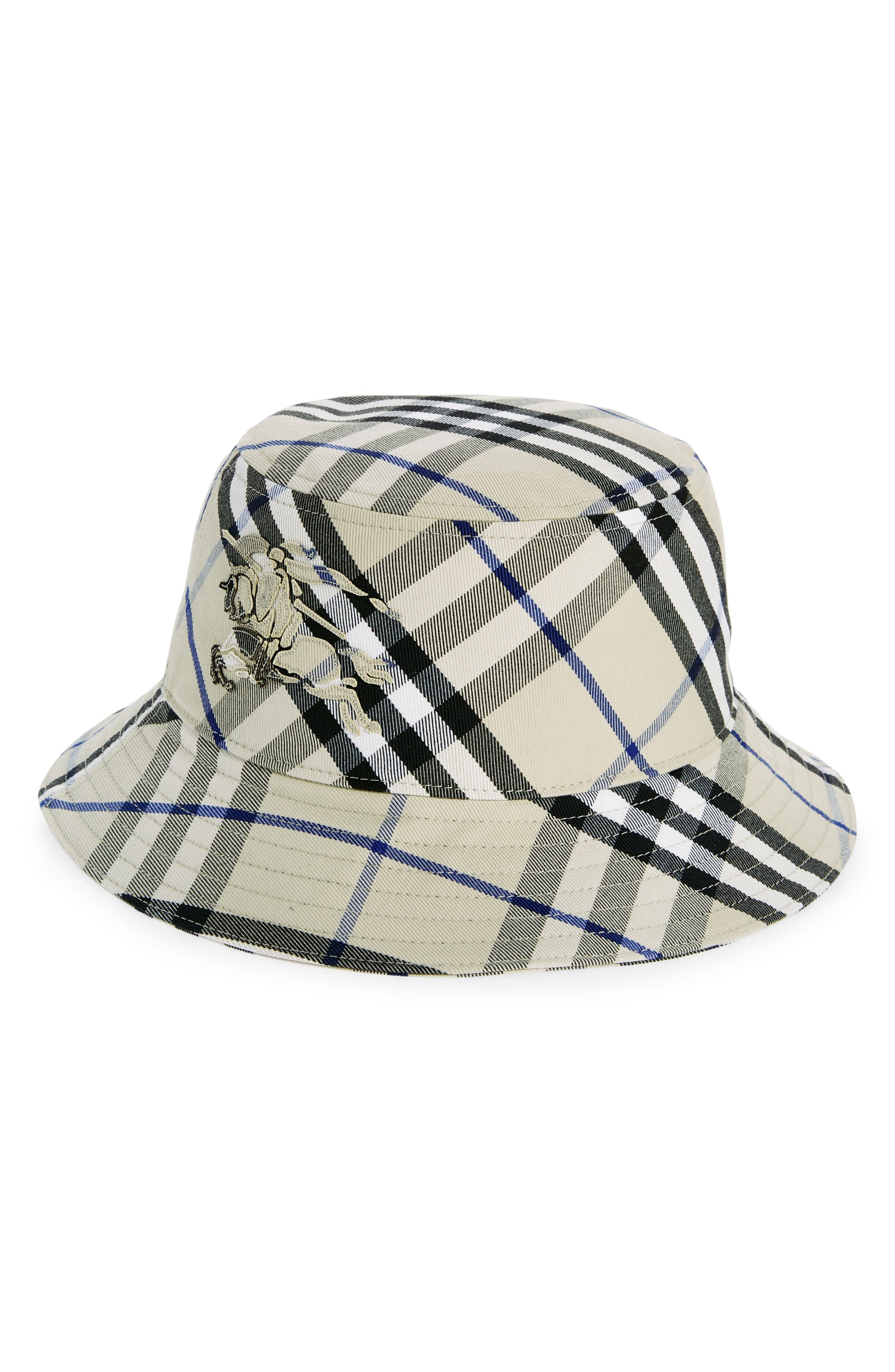 EKD Check Twill Bucket Hat - 1