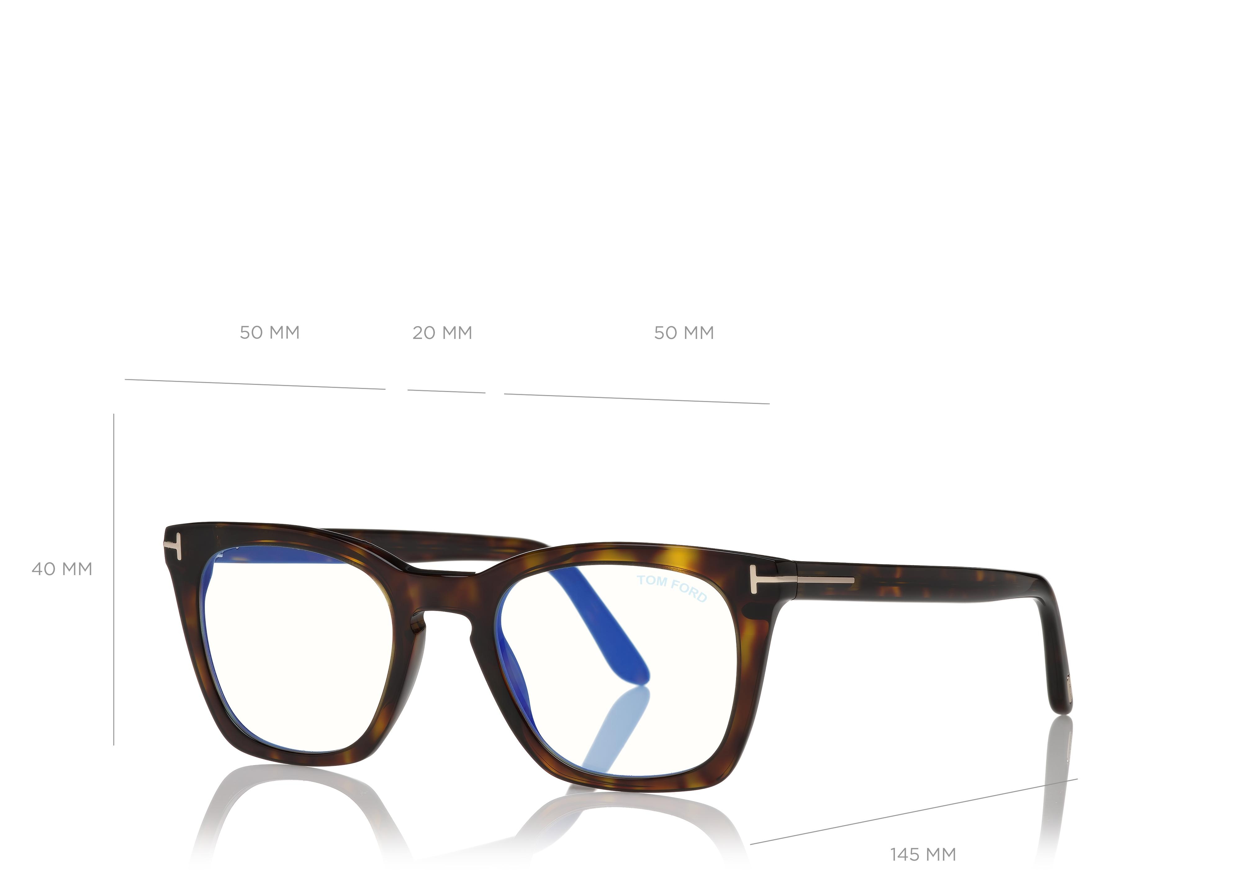 BLUE BLOCK SQUARE OPTICALS - 4