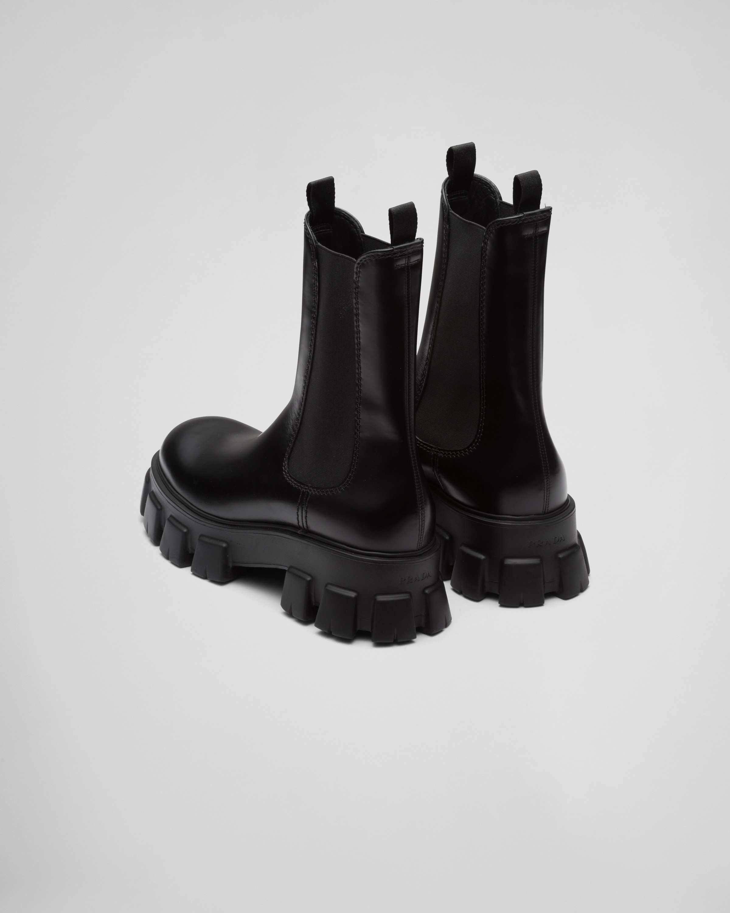 Monolith brushed leather Chelsea boots - 4