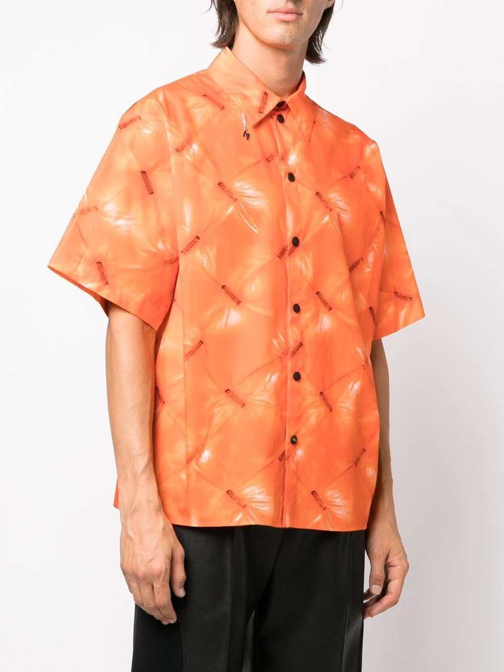 graphic-print short-sleeve shirt - 3