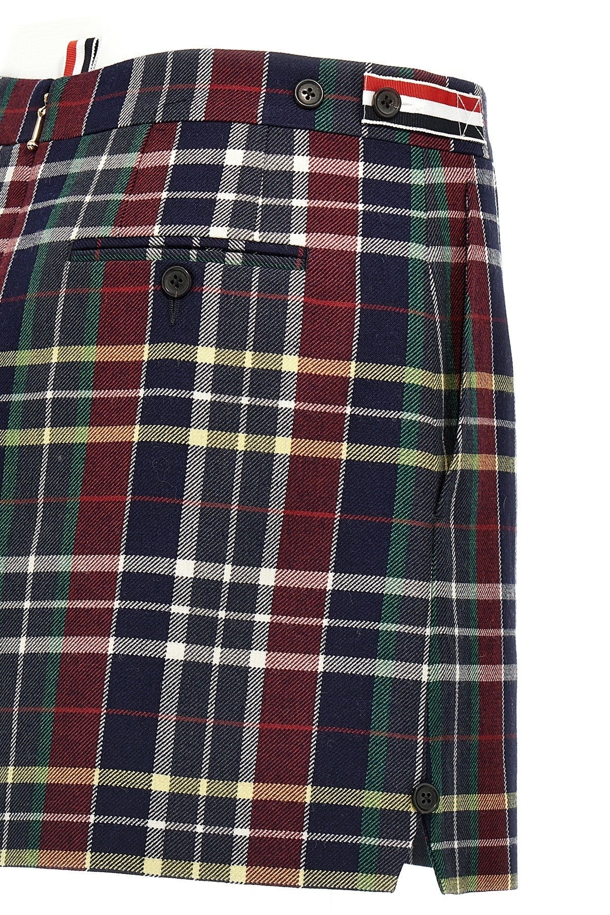 Thom Browne Women Tartan Twill Skirt - 4