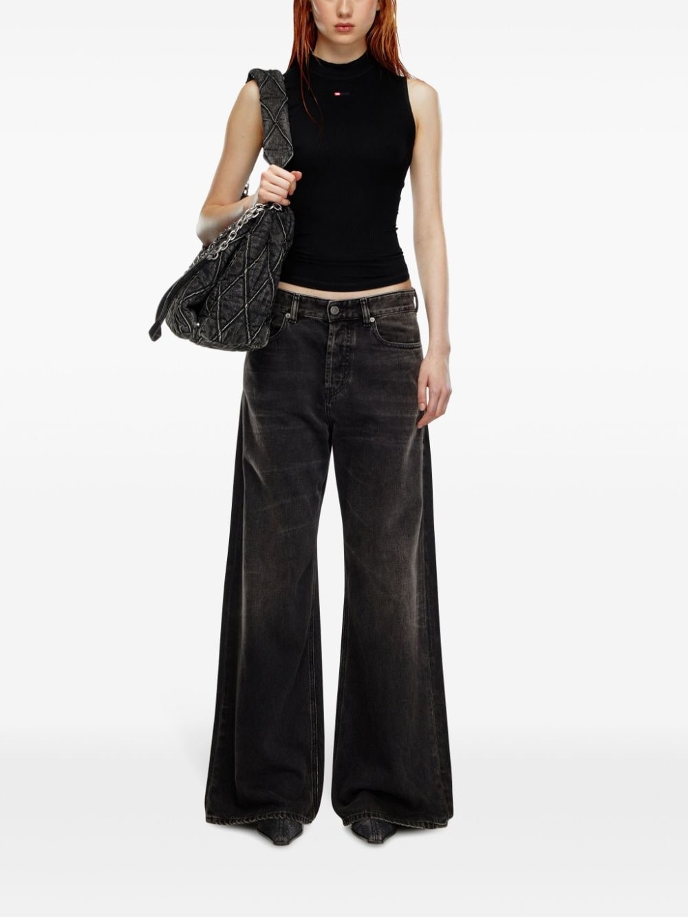 1996 D-Sire low-rise wide-leg jeans - 2