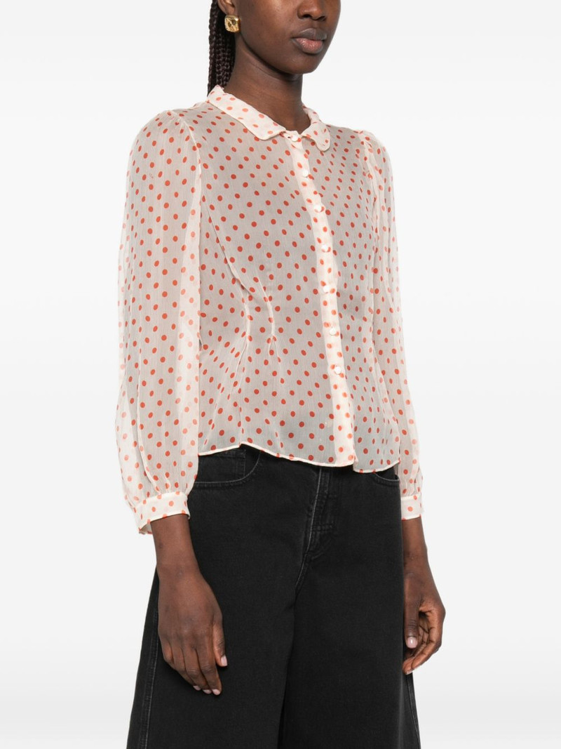 polka-dot sheer top 3