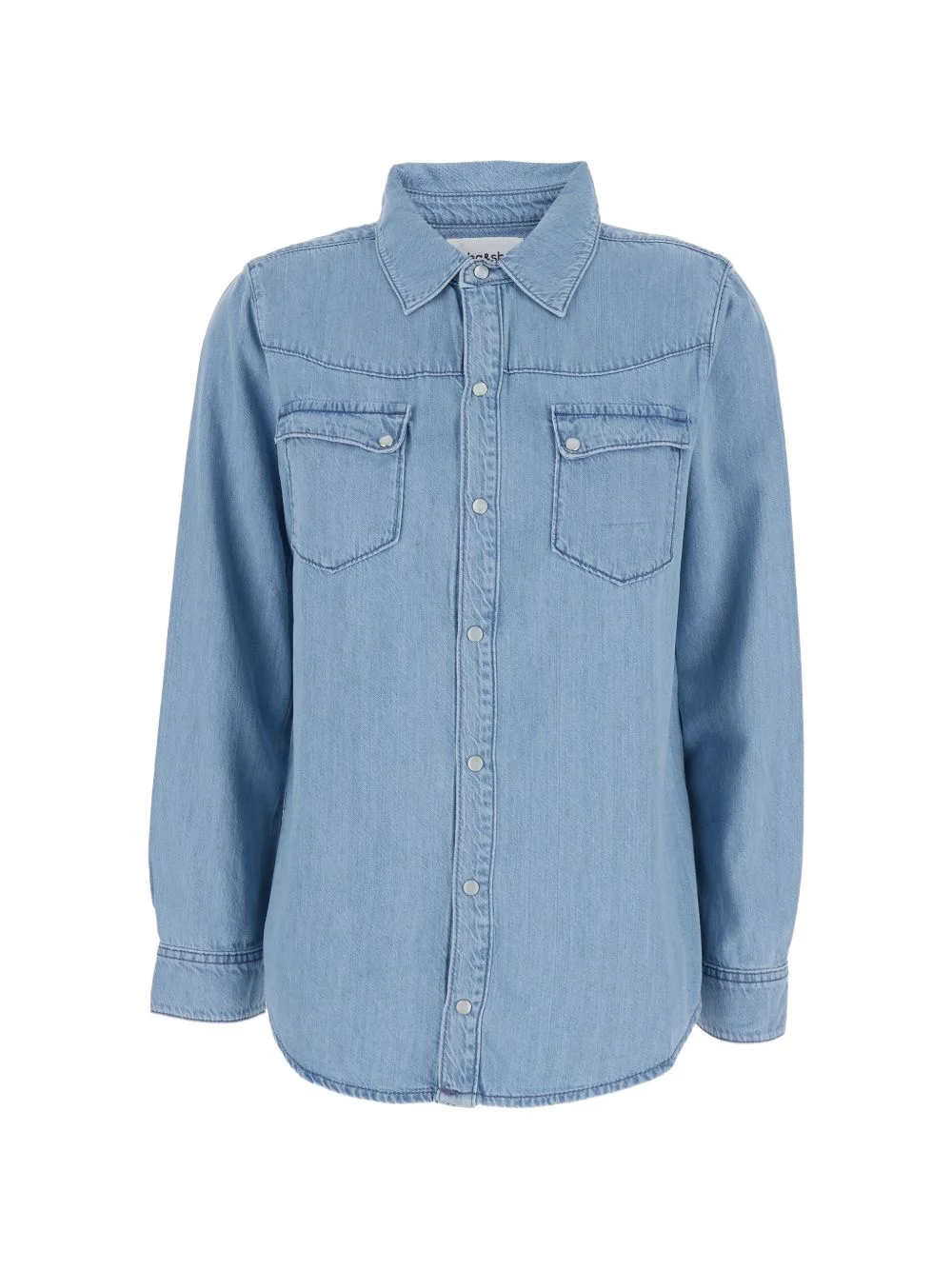 Adali button-front denim shirt - 1