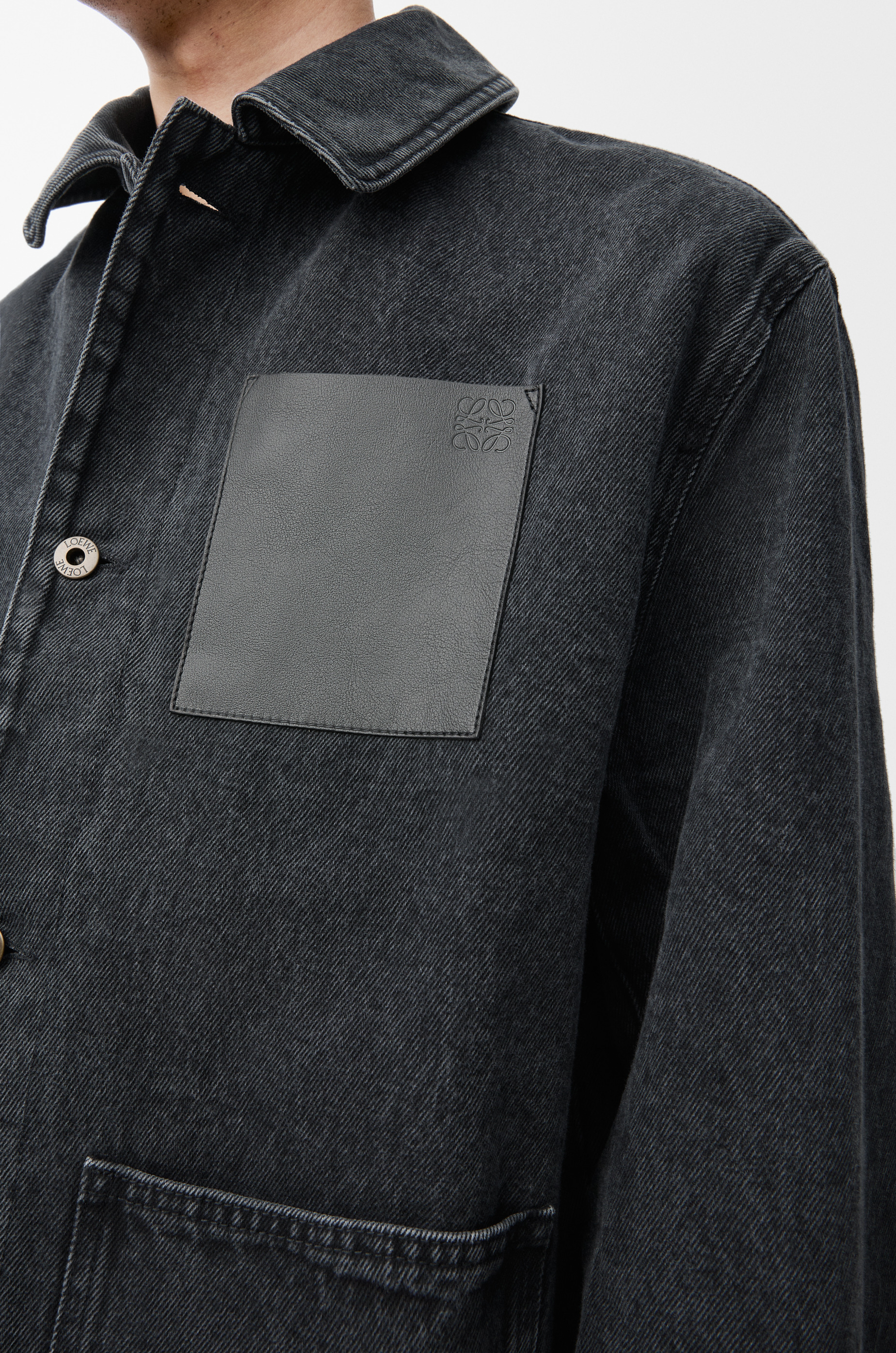 Workwear jacket in denim - 5