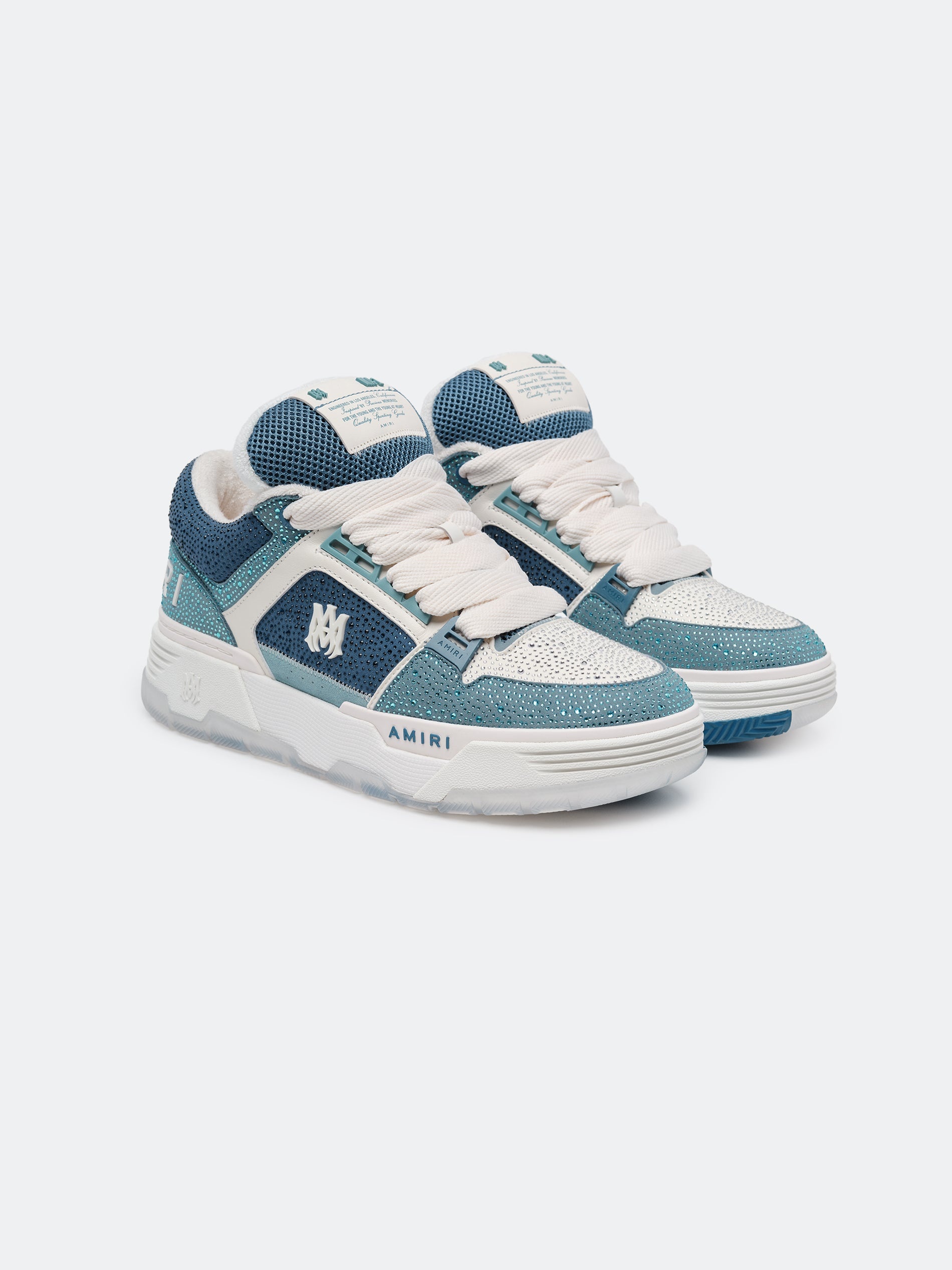 【AMIRI】WOMEN'S クリスタル MA-1 AMIRI Crystal MA-1 Platform Sneaker (Women) | Nordstrom