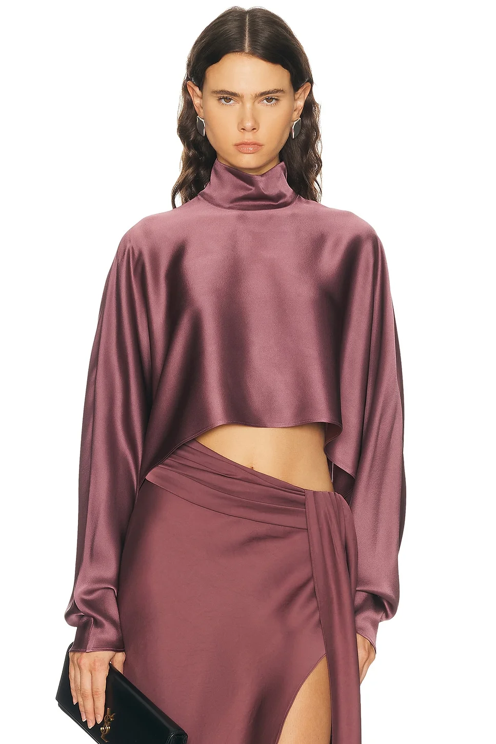 Satin Caftan Top - 1