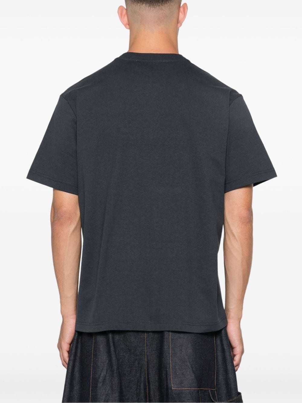 logo-embroidered T-shirt - 4