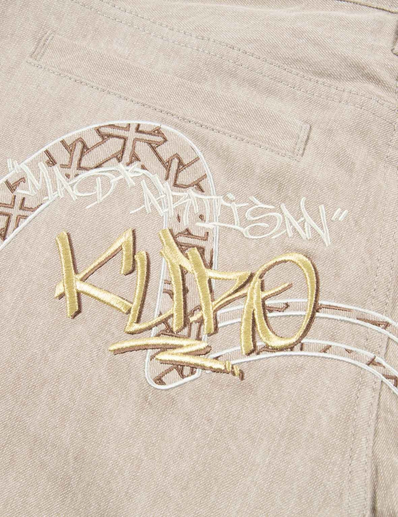 Plaid Flannel Pocket Jogger Jeans 13