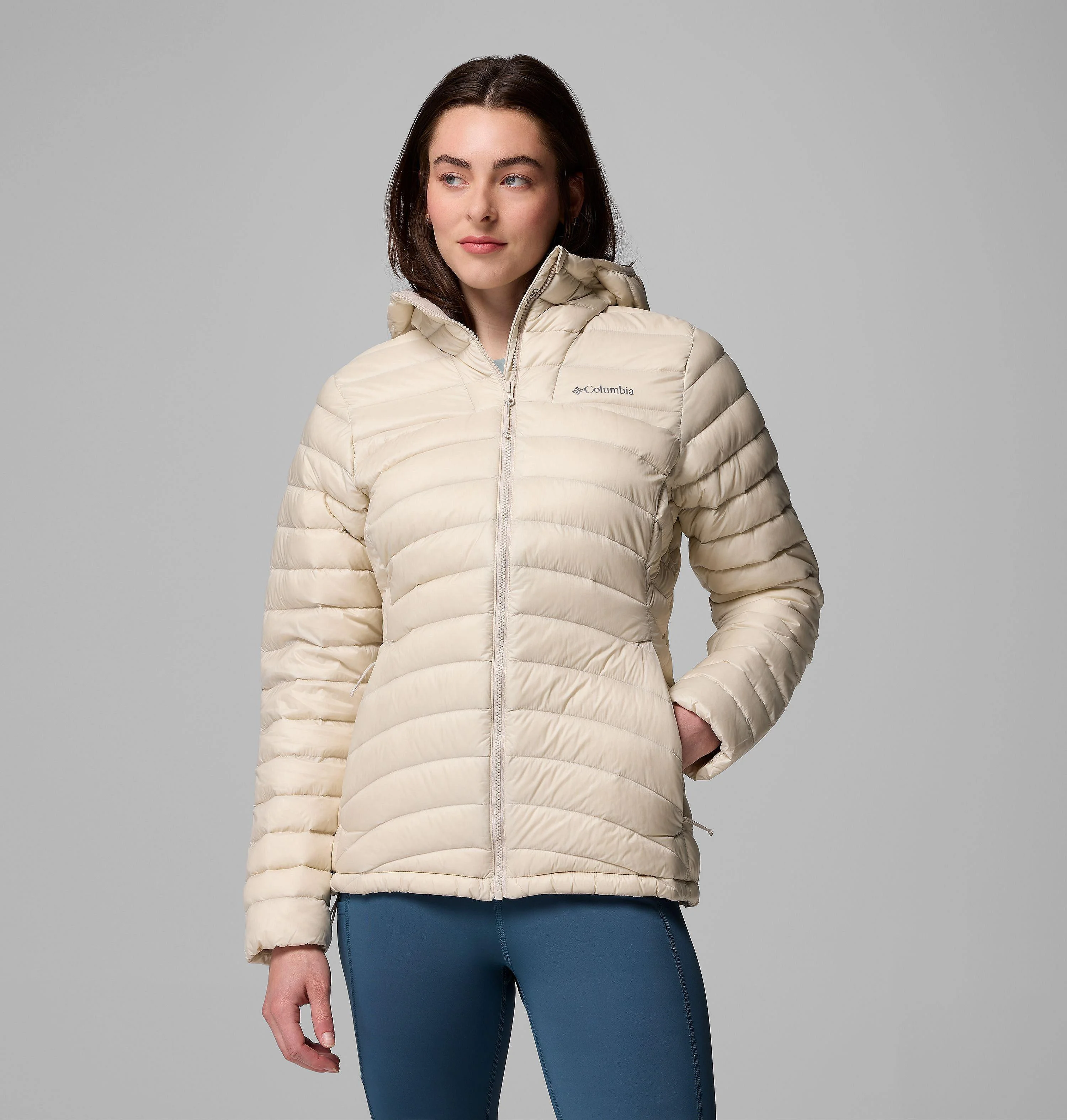 Women's Corelite Down Hooded Jacket - 1