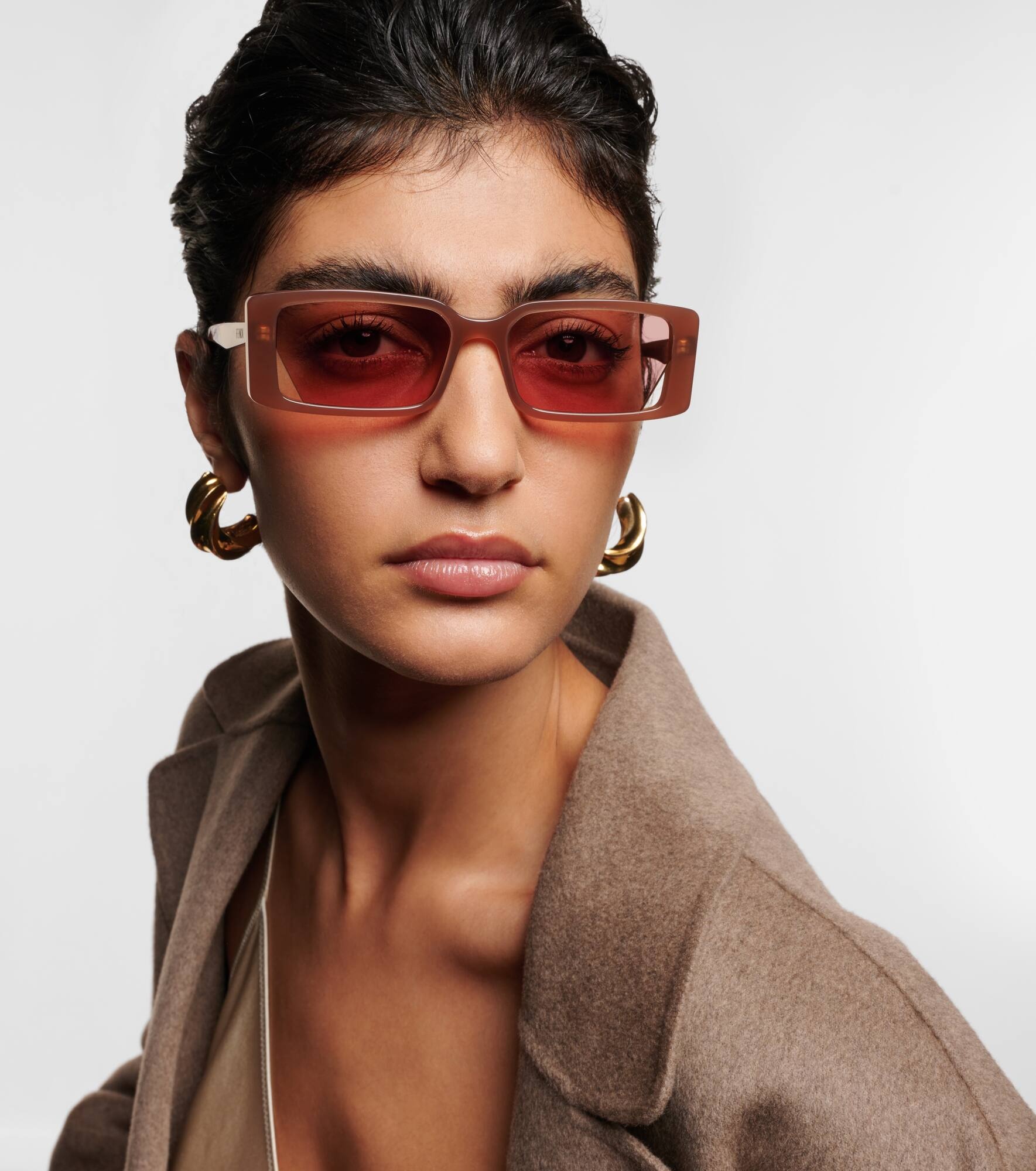 Fendi Way rectangular sunglasses - 3