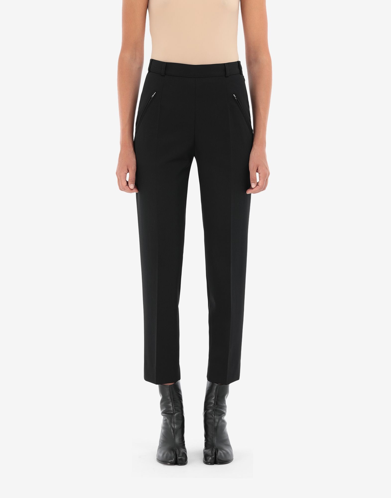 Minimal wool trousers - 5