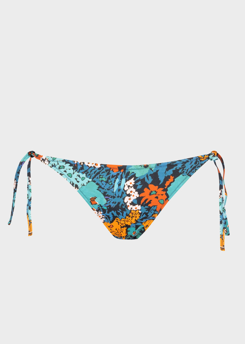 'Tropical Floral' Bikini Bottoms - 1