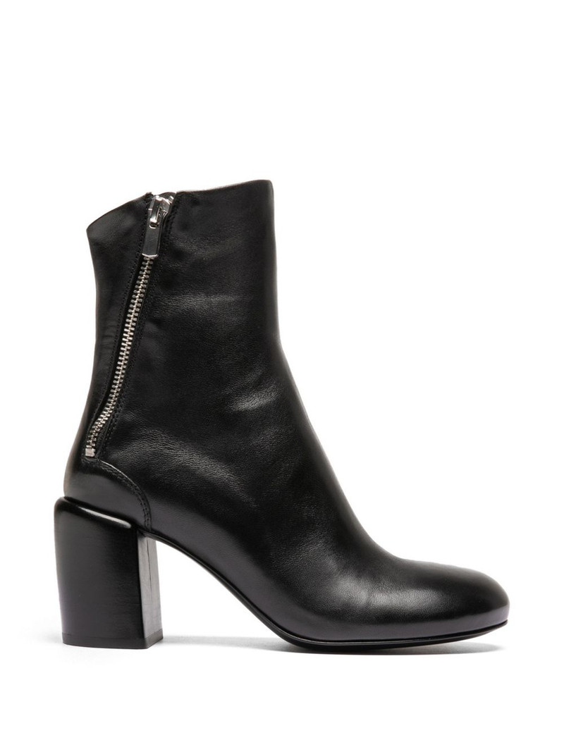 Felicia zip leather boots 1