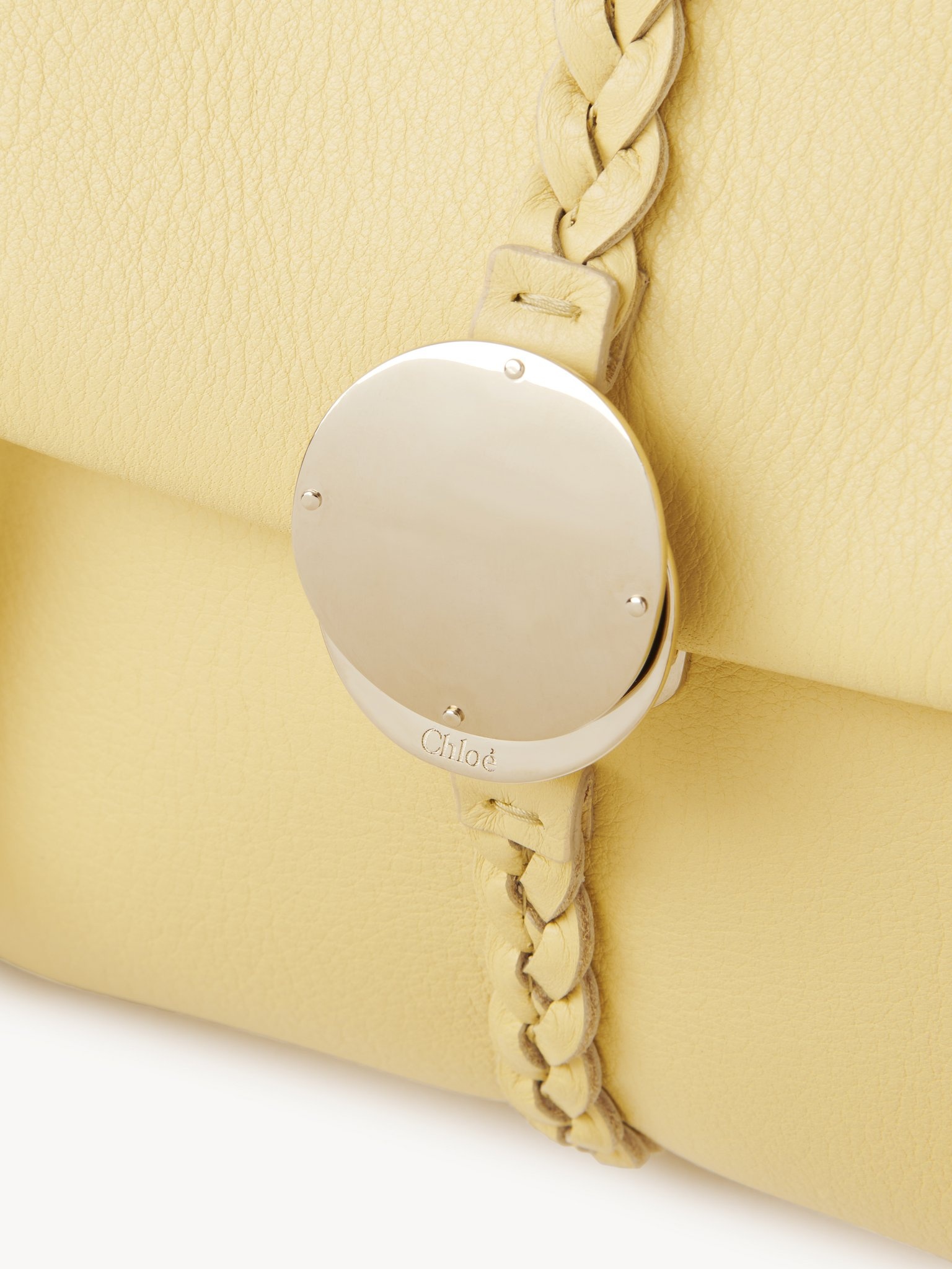 Chloé White Penelope Mini Soft Bag