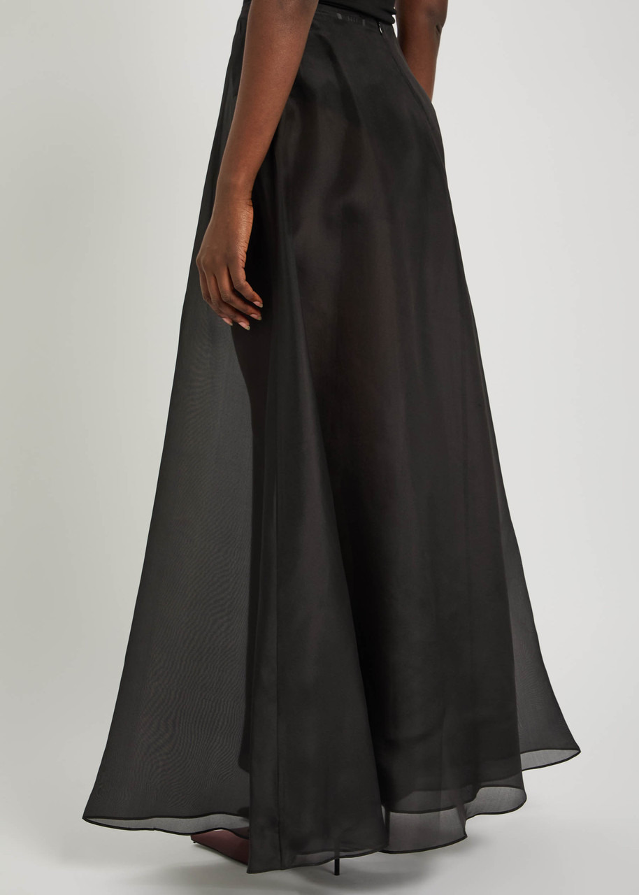 Esse Studios Aire Silk-organza Maxi Skirt - 2
