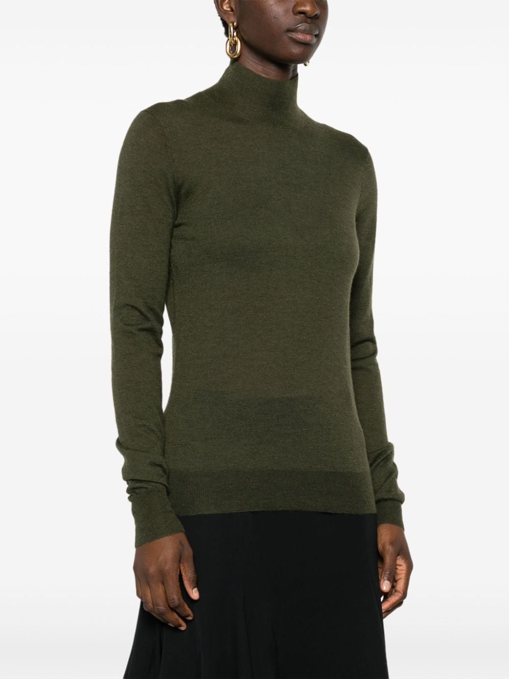 high-neck sweater - 3