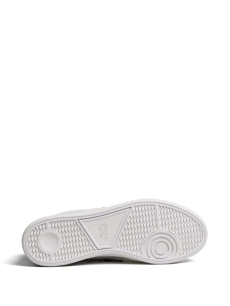 Heritage Court lace-up logo sneakers 4
