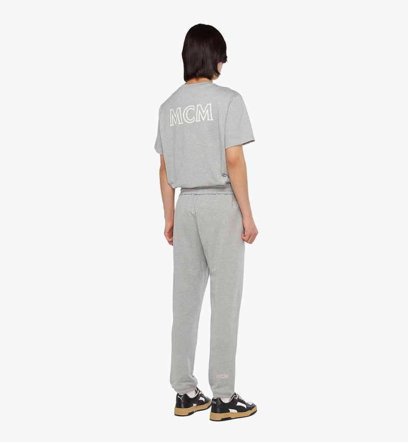 MCM Men’s MCM Essentials Logo Track Pants in Organic Cotton outlook
