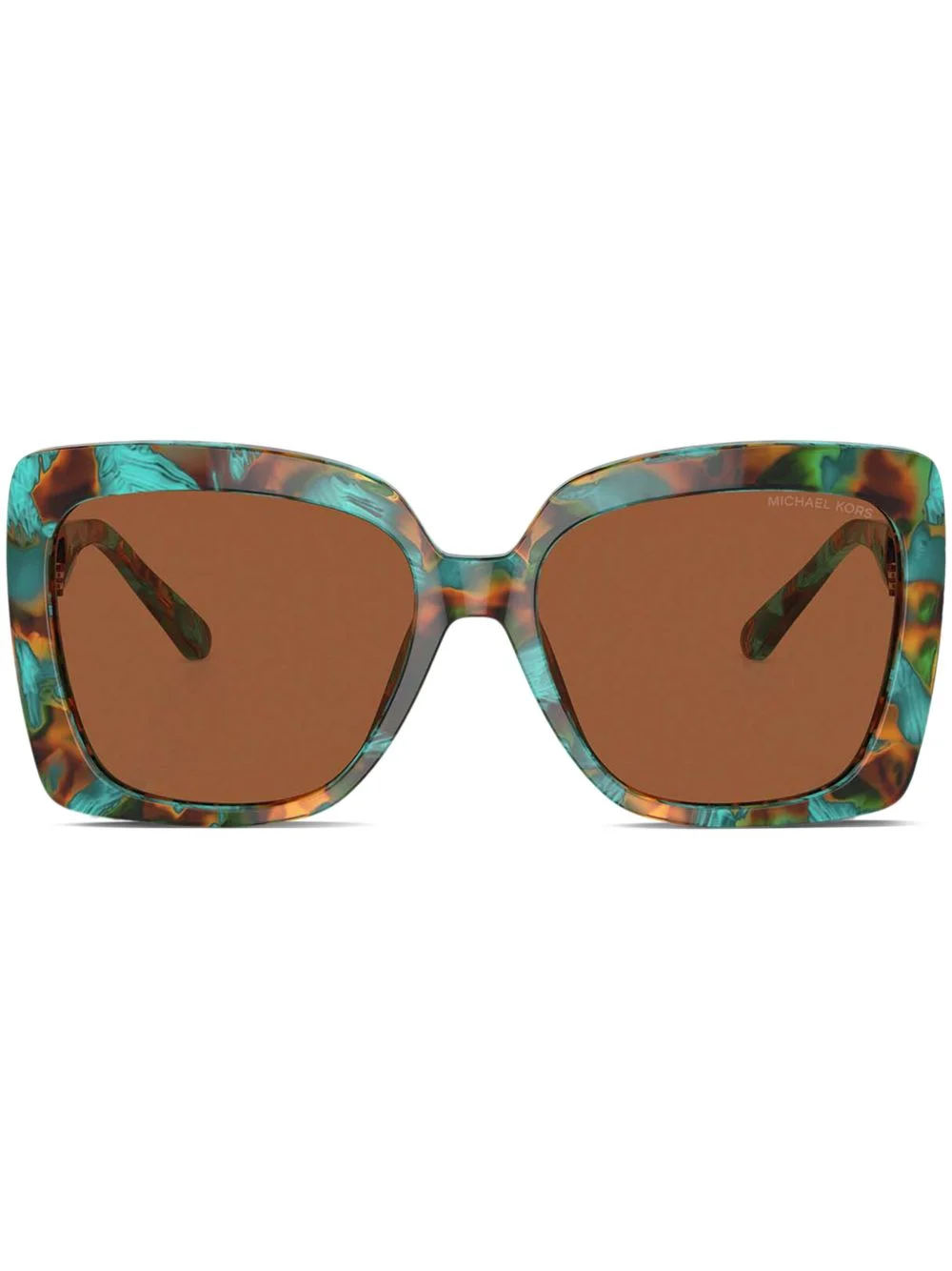 oversize-frame sunglasses - 1