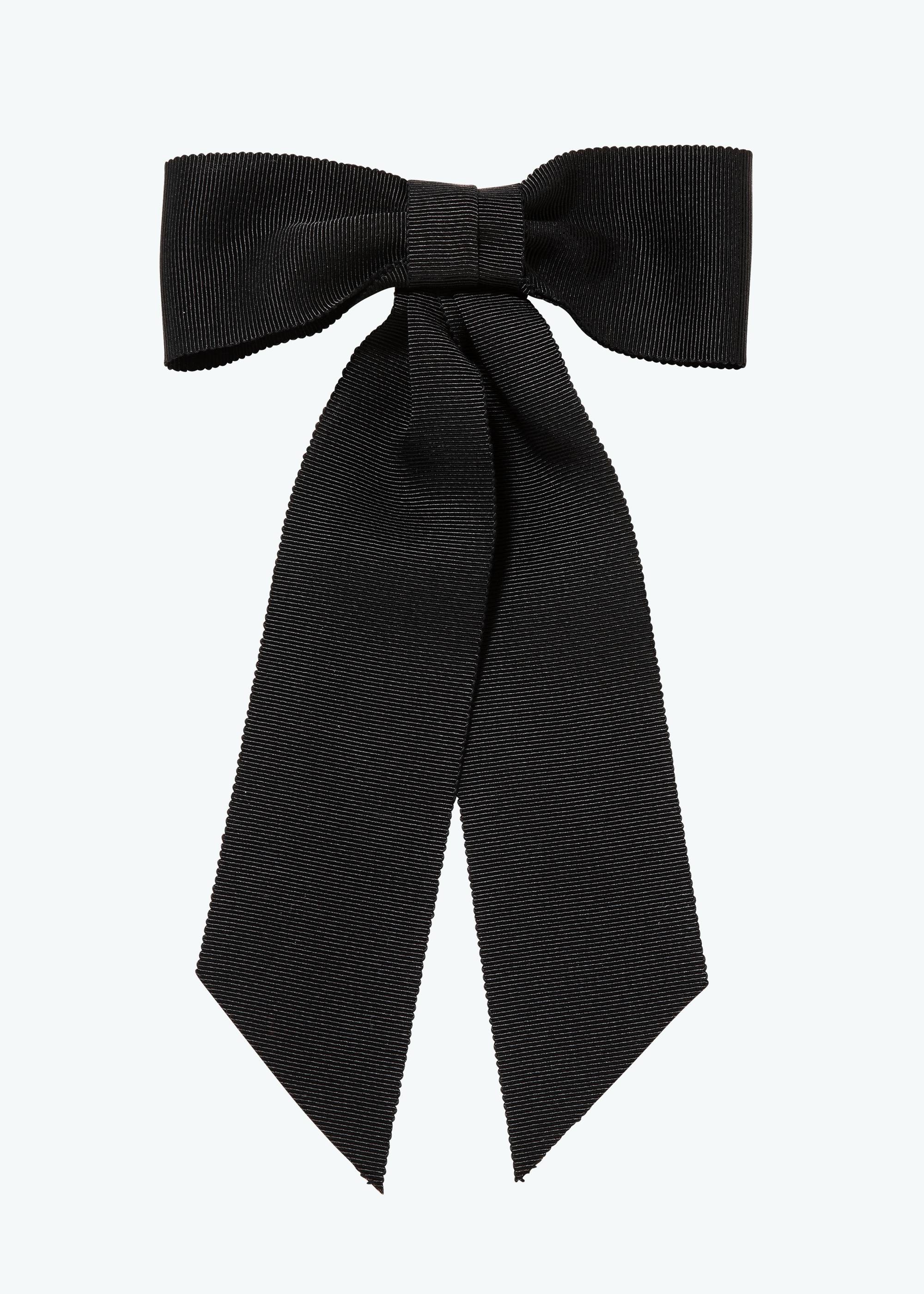 Alice Grosgrain Bow Barrette - 1