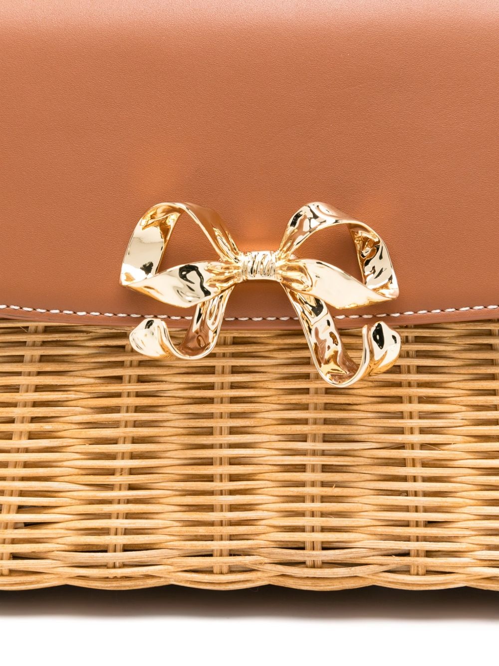 mini Bow tote bag - 4